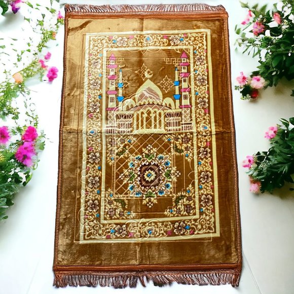 Comfortable Padding for Islamic Worship Prayer Mat - Picture 1 of 7